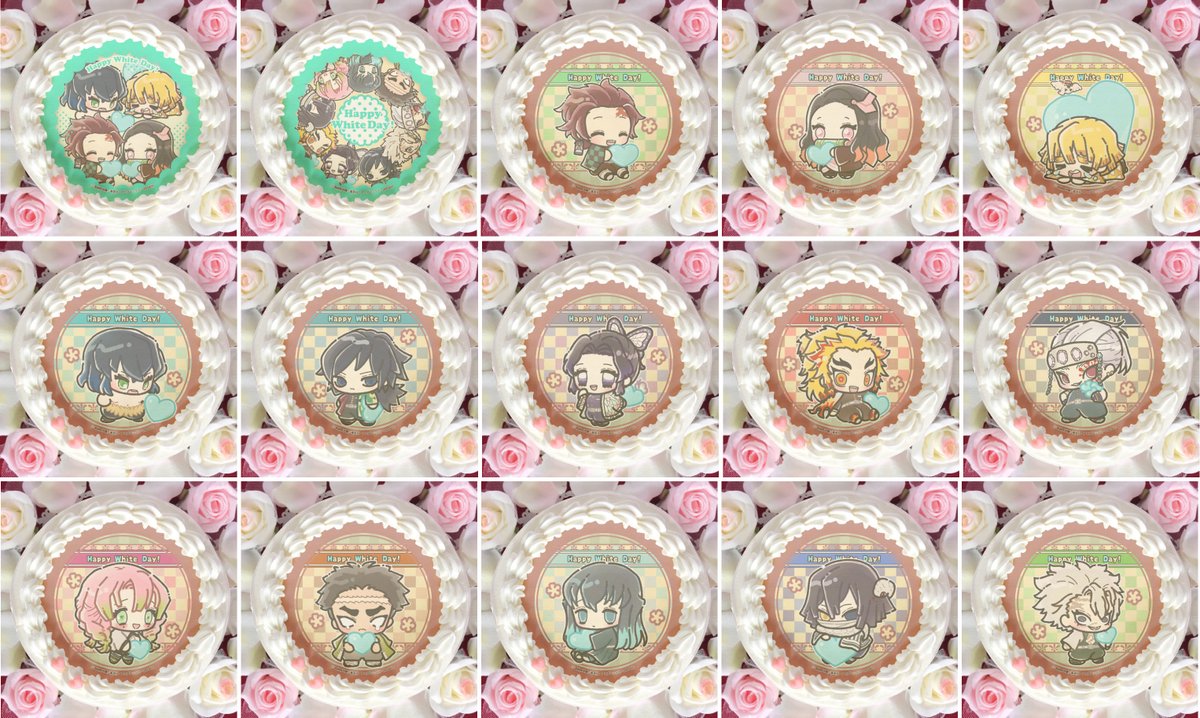 缶バッジ プリロール 2020年 ホワイトデー 鬼滅の刃