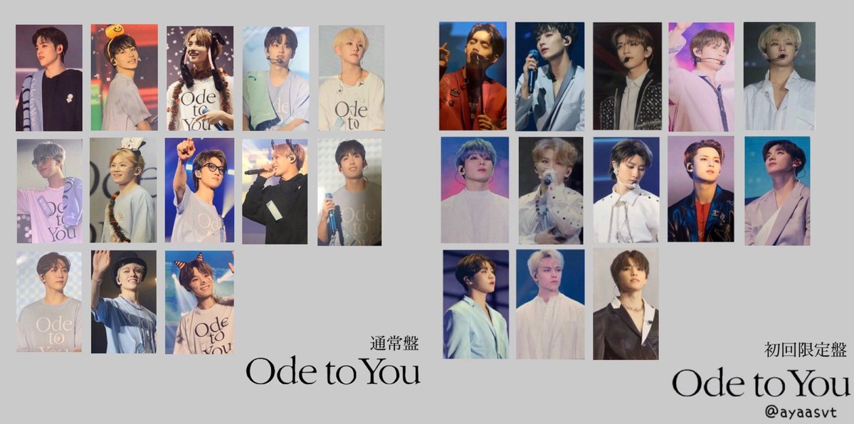 seventeen ode to you ウォヌ 直筆サイン入りポラ seventeen ode to