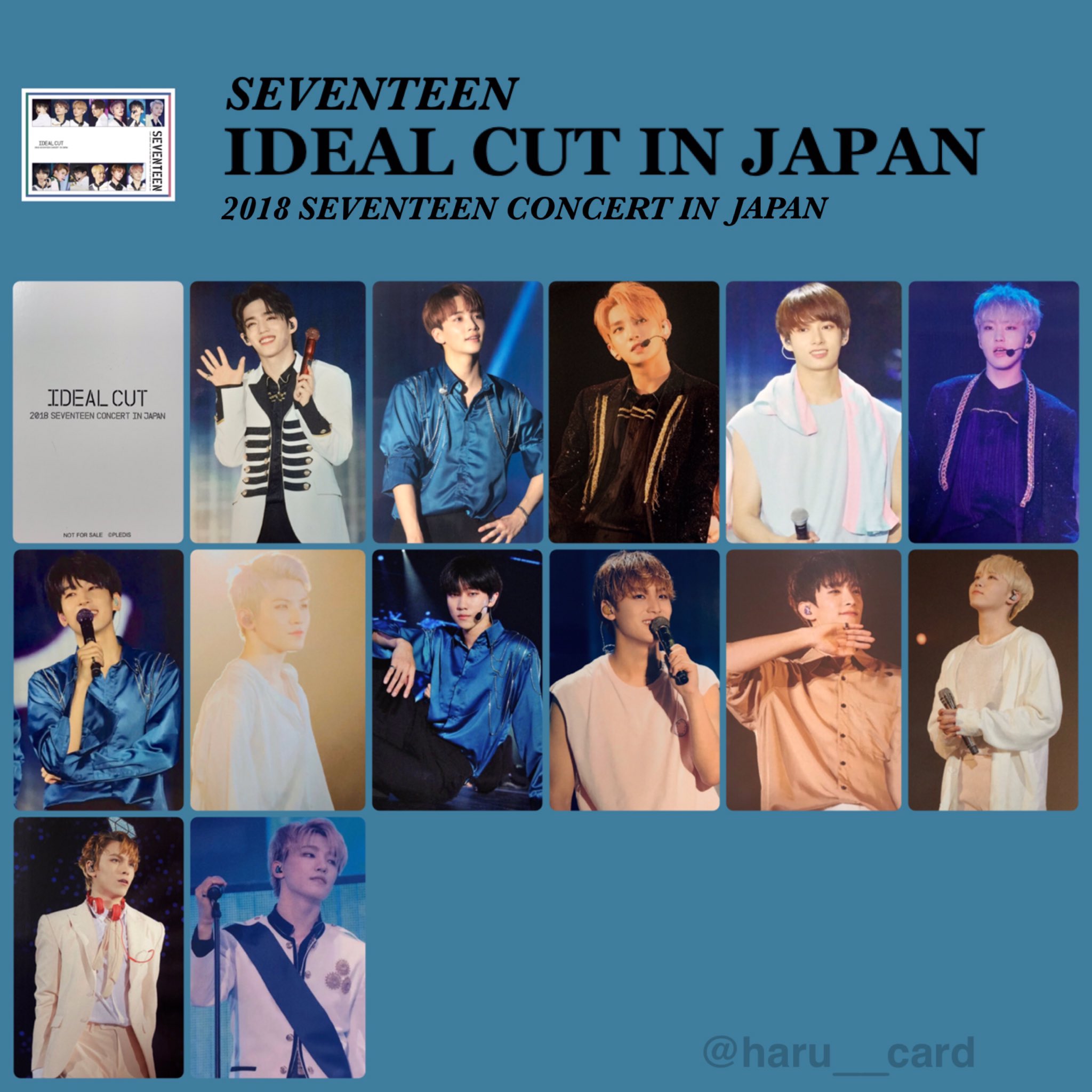 DVD Ideal cut ソウルコン トレカ SEVENTEEN セブチ SEVENTEEN