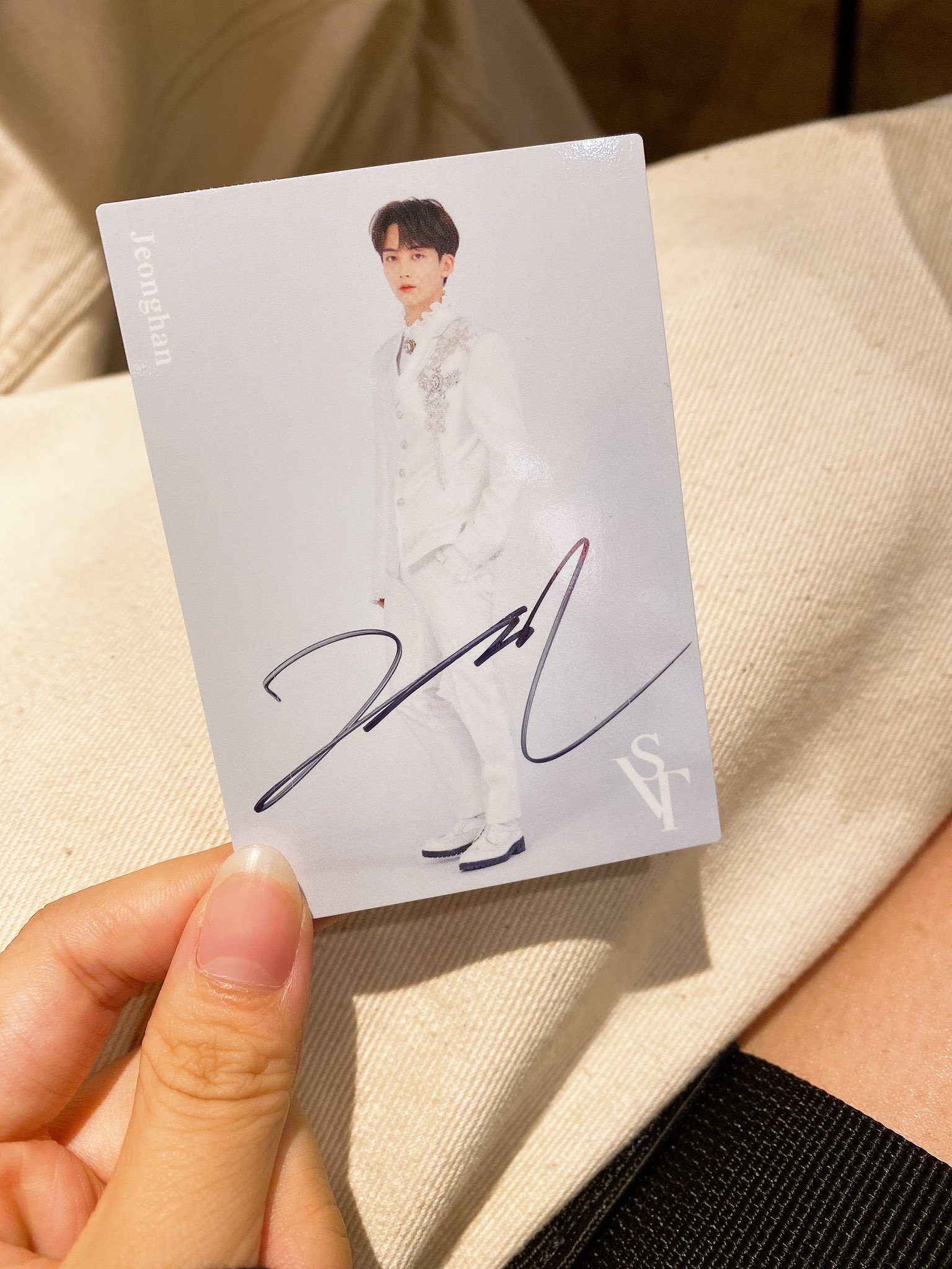 seventeen ジョンハン 直筆サイン CD SEVENTEEN サイン ジョンハン