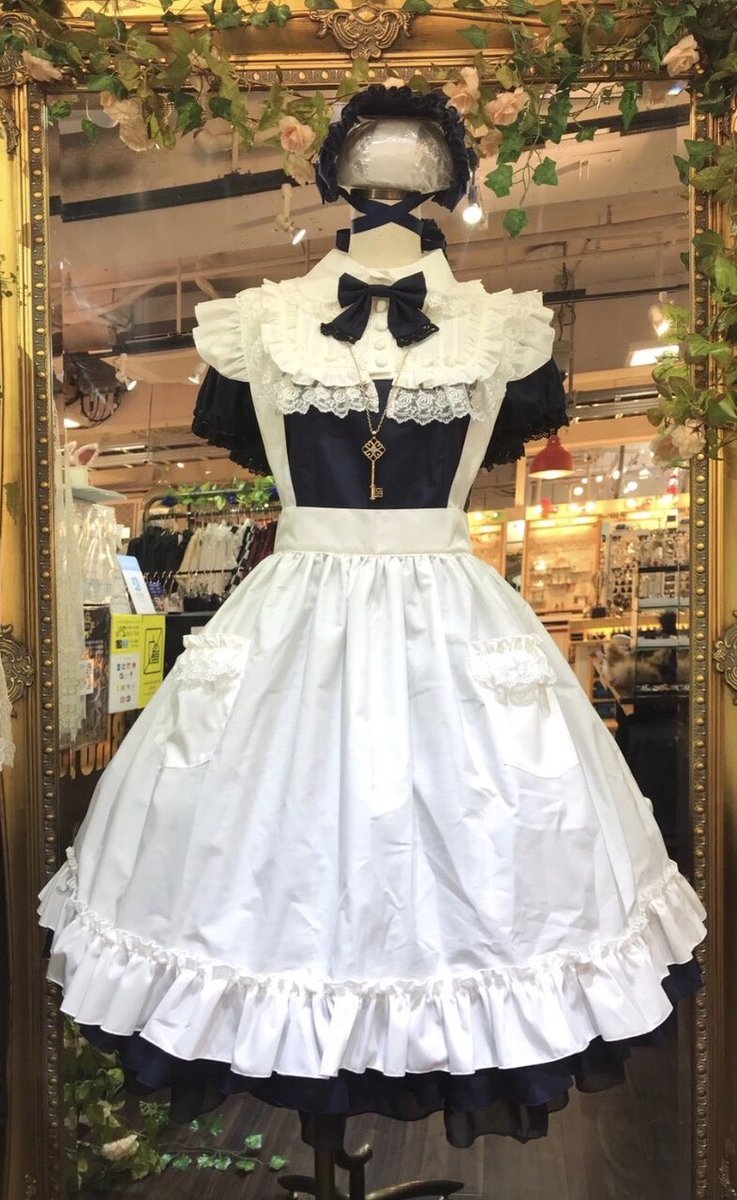 🌹新作エプロン紹介🌹 【ATELIER PIERROT】 ○2Wayフリルエプロン