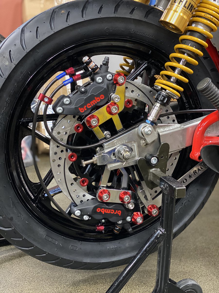 GS750リアホイールGS400ザリゴキバブ等のリアディスク化に