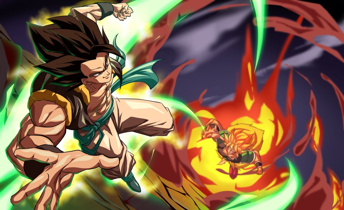 ゴジータvsブロリー