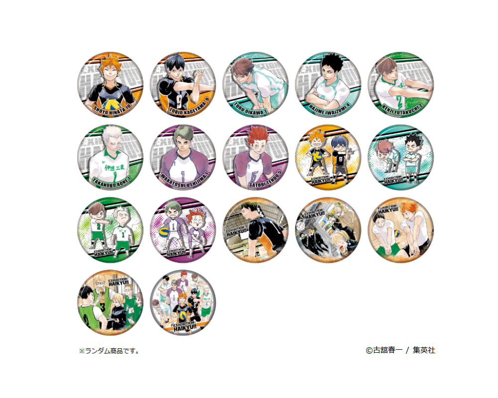 ハイキュー!! 及川徹 HEROES 缶バッジ セット 仙台 ハイキュー展