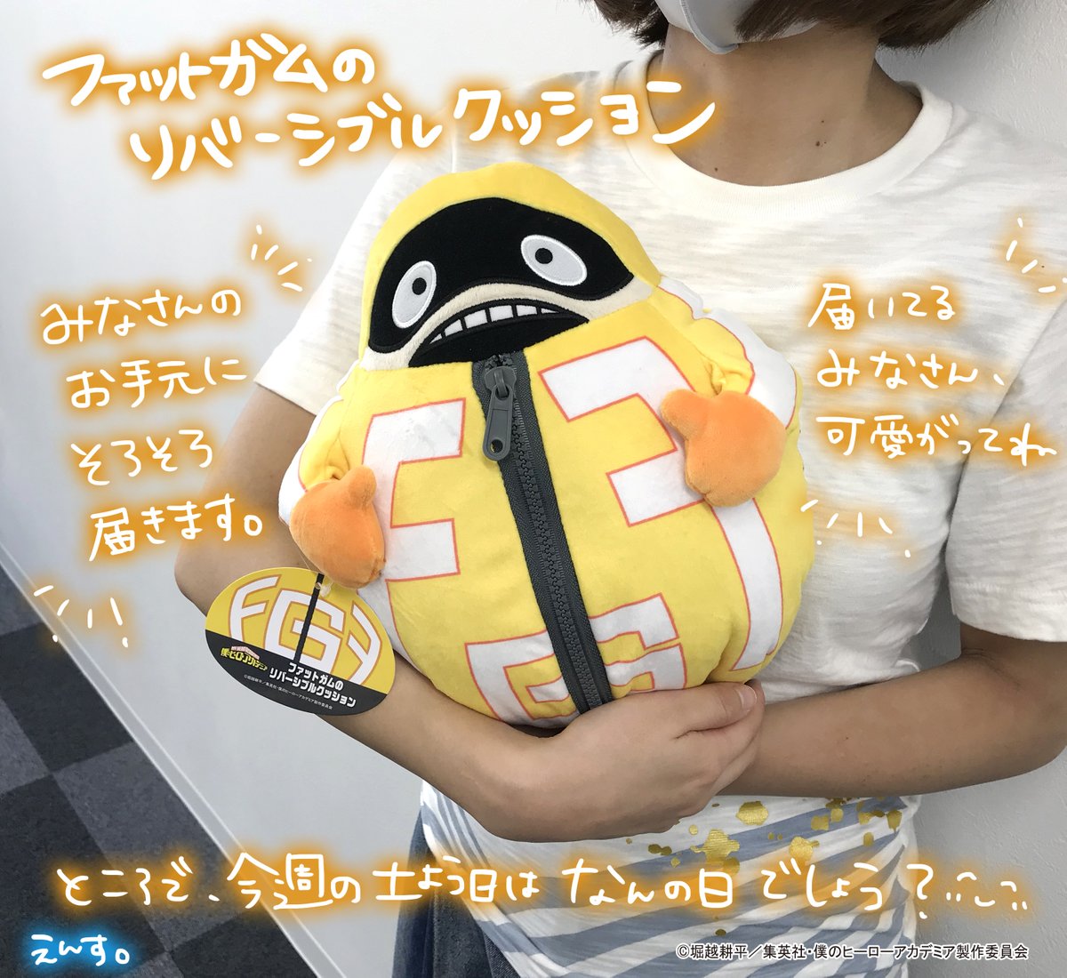 発送完了🚛💨】 「ファットガムのリバーシブルクッション」を ご購入