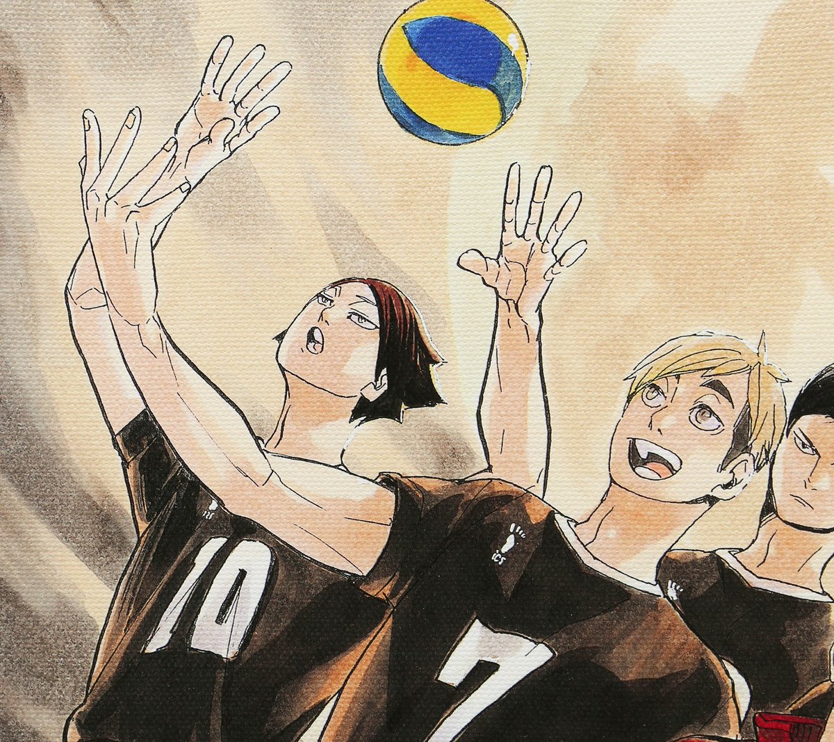 大好評受注中📢✨ 完全受注生産 『#ハイキュー』 フルカラーBIGアート
