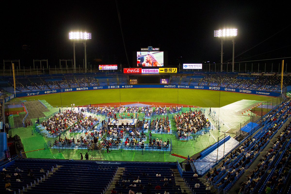 🏟SUMMER STRUGGLE in JINGU🏟 21年ぶりにプロレス会場となった神宮
