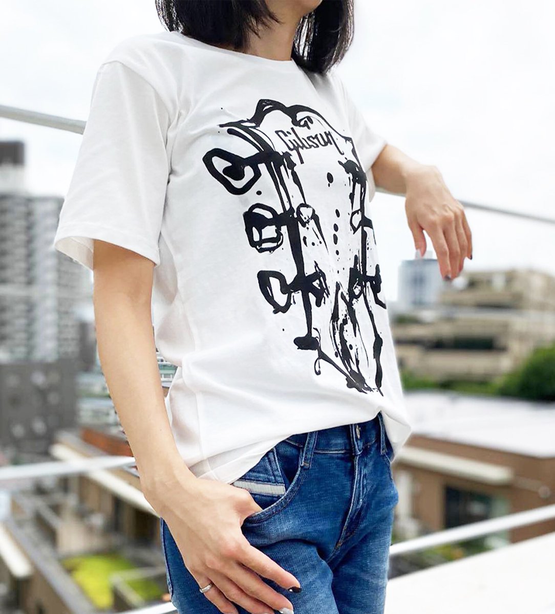 Gibson B'z コラボTシャツ　M