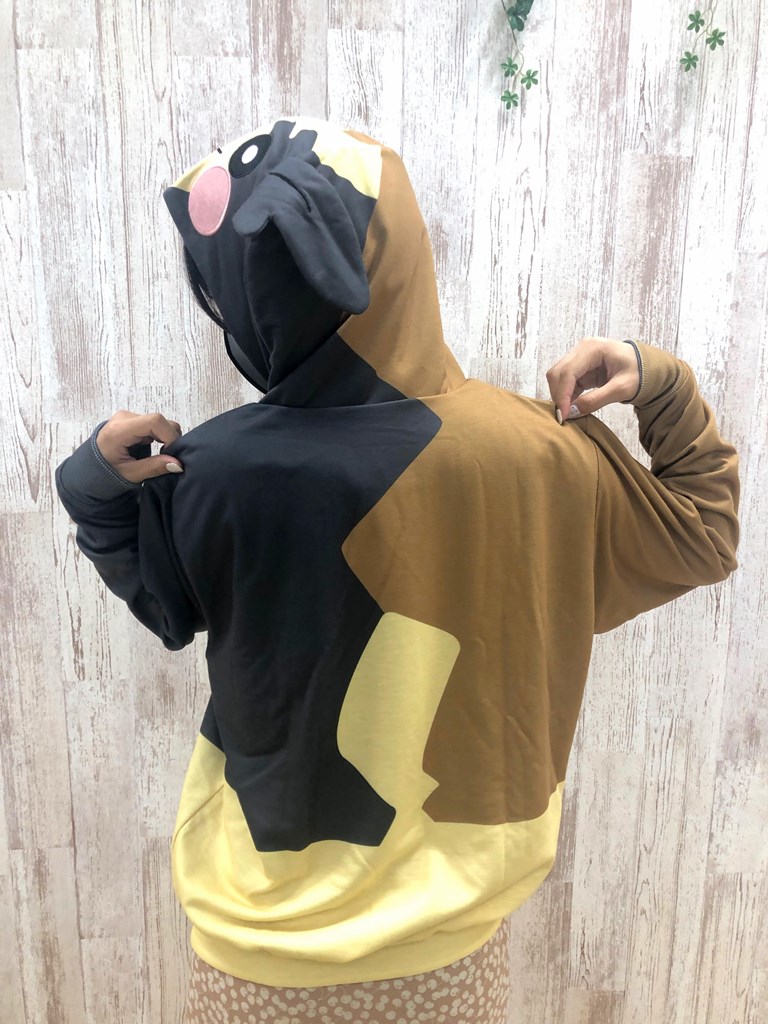 モルペコリバーシブルパーカーもかわいいです！ 「まんぷくもよう」だ