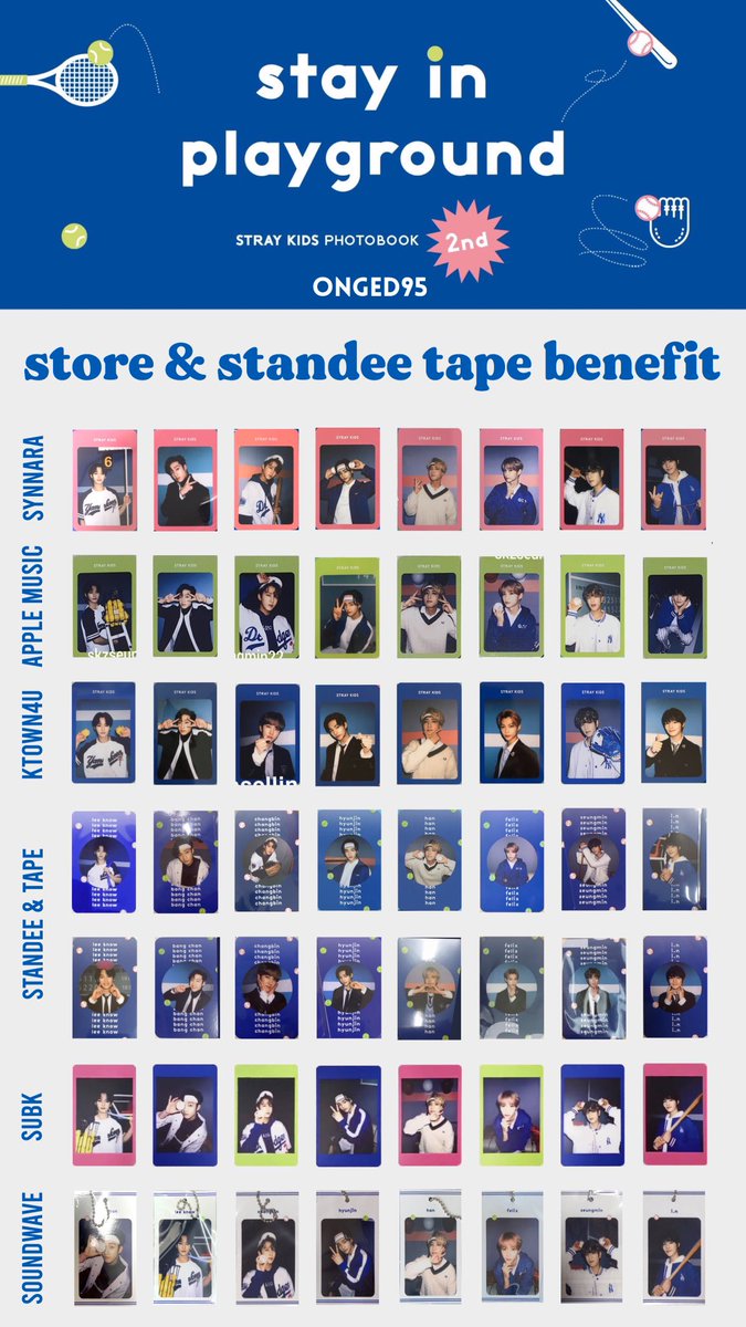 Stray Kids 2nd Photobook 'STAY IN PLAYGROUND' store, standee
