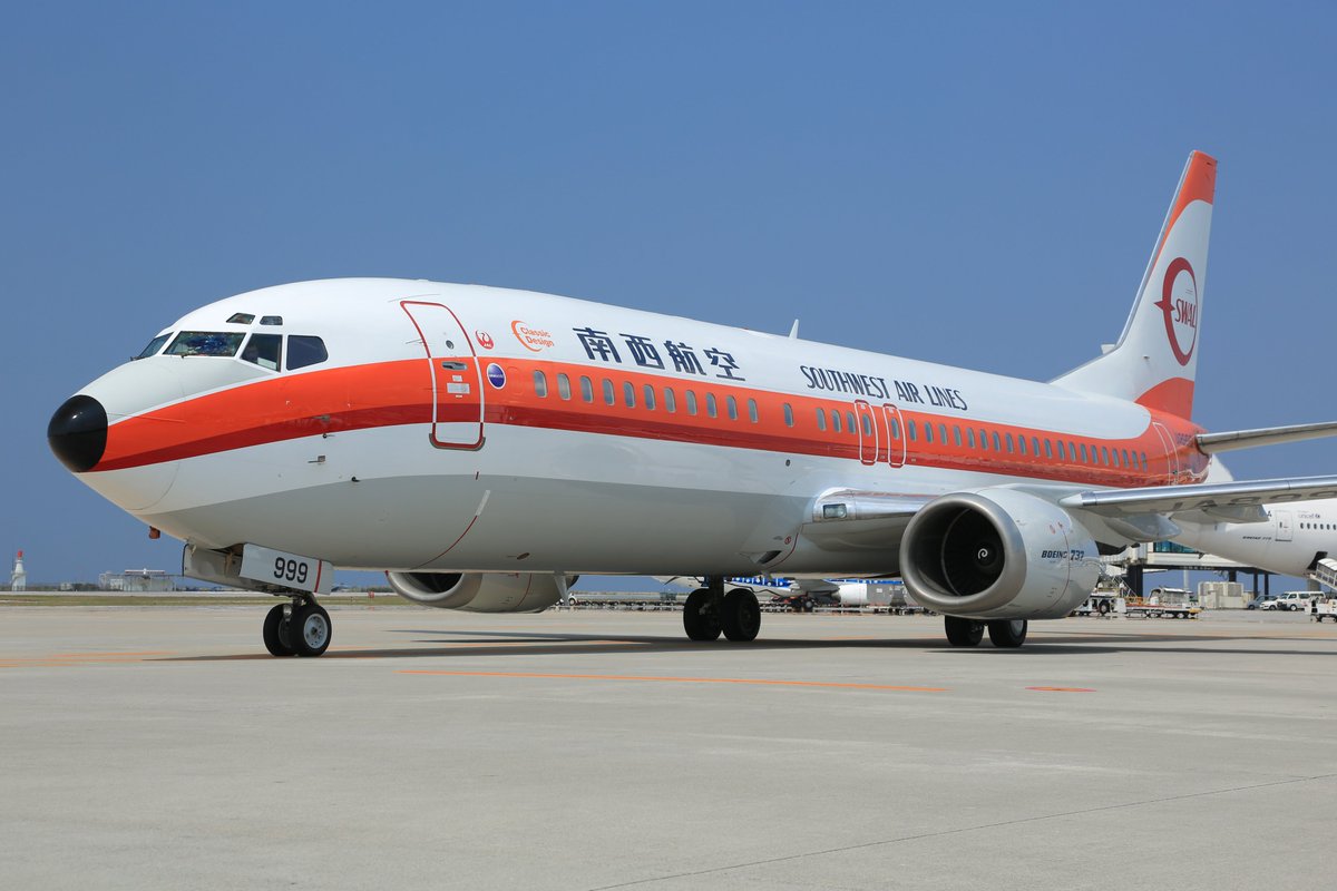 ✨JTA歴代機材紹介✨ ◇：ボーイング737-400✈️ 保有機体数：16機