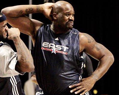 NBAの巨人、怪物 破壊王シャキール・オニール 身長:216㎝ 体重:154