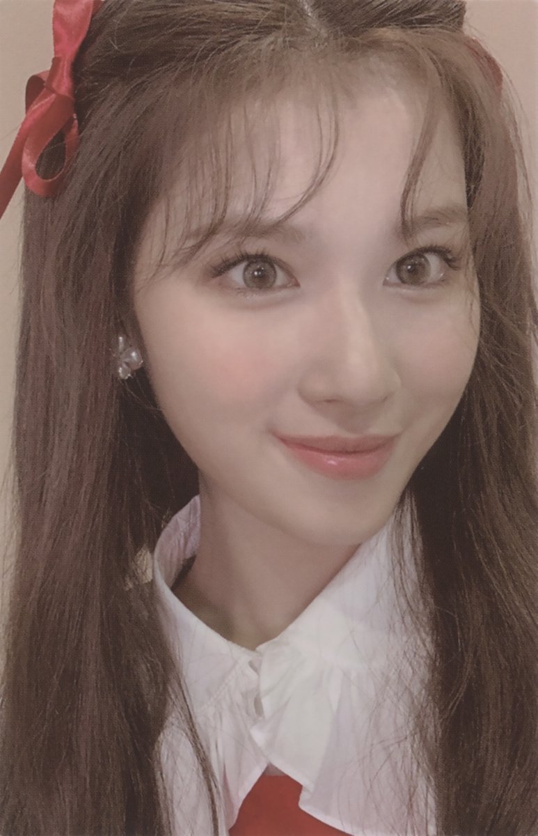 SCAN] TWICE 2nd full album Eyes wide open Photocard - Sana