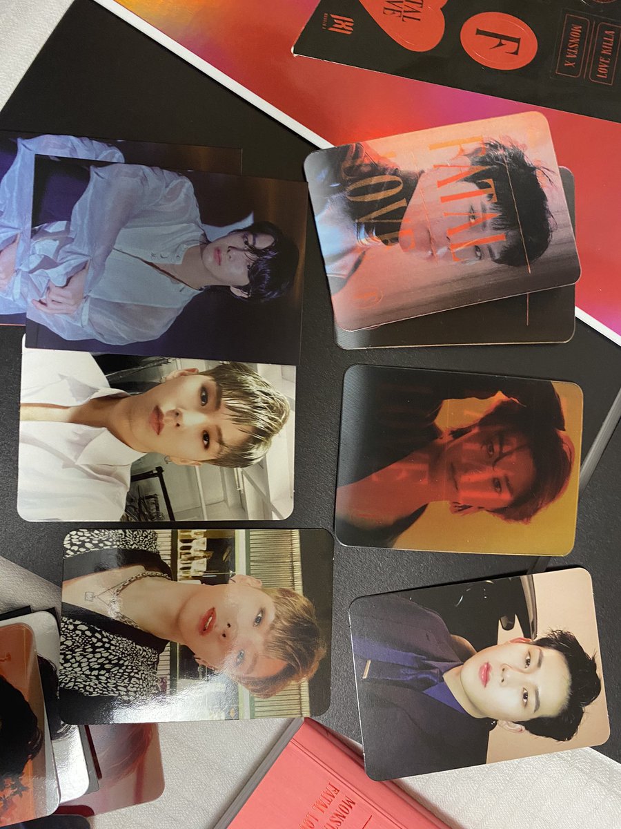 MONSTA X モネク FATAL LOVE トレカ 交換 求 ミニョク チャンギュン