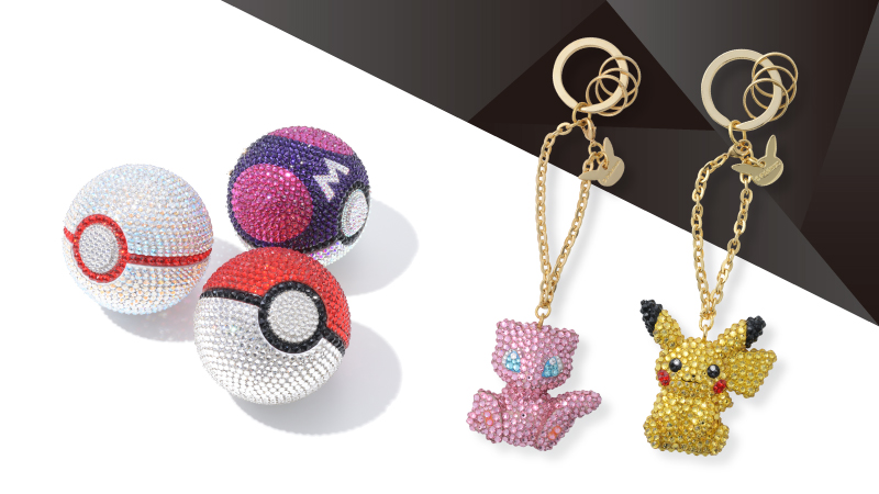 スワロフスキー(R)のクリスタルでデザインされたグッズの第2弾が、本日