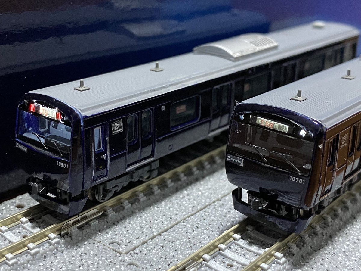 マイクロエースA-4082+α改 相鉄10000系リニューアル車10701F 完成！ 11