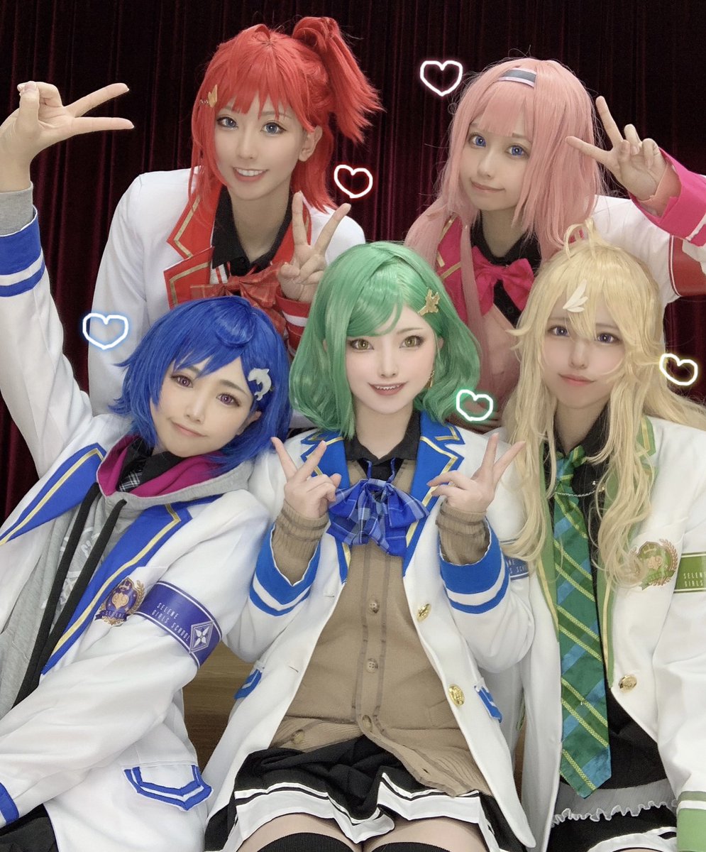 多分史上初のセレじょ全員併せが行われたコスプレを見つけてしまった