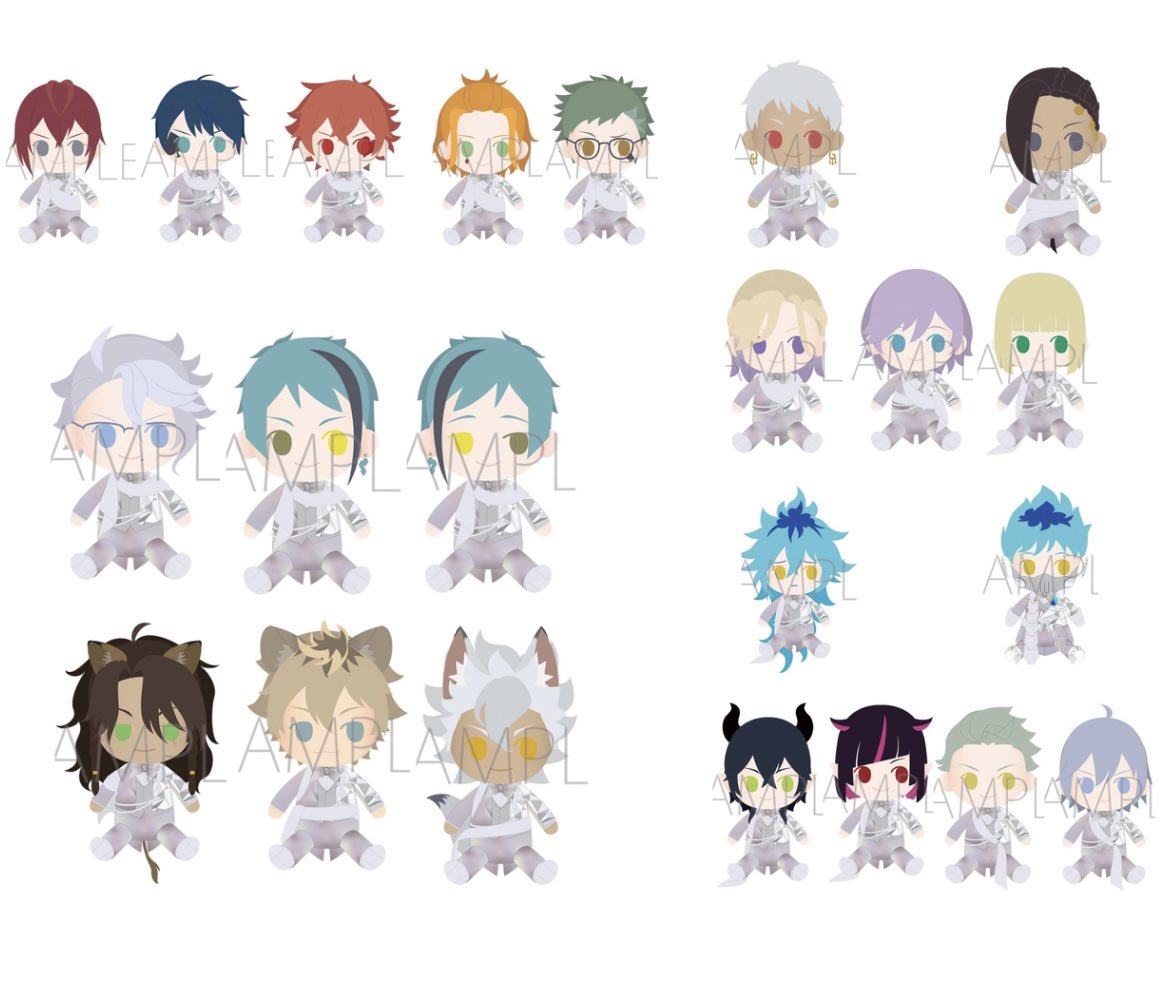 ディズニー ツイステッドワンダーランド 』 ぬいぐるみ/きみとふれんず