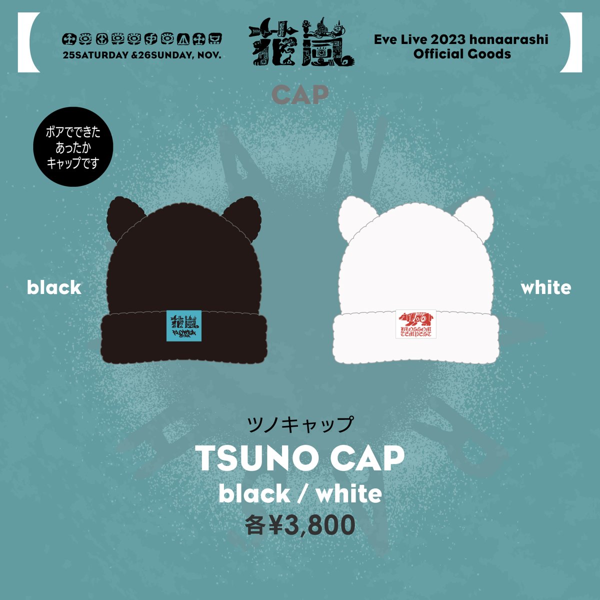 Eve Live 2023 ｢花嵐｣ グッズ 👑 🔹 Zip up Jacket (Black/Navy