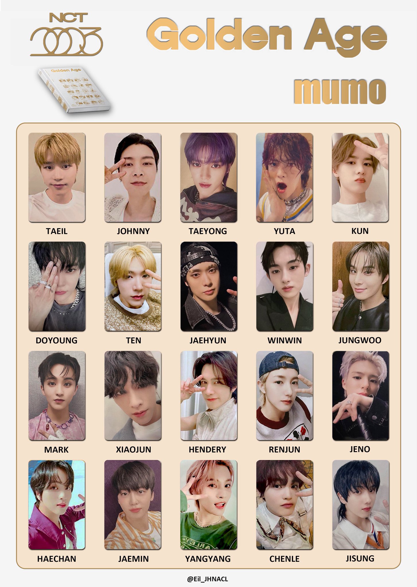 NCT 2023 golden age ロンジュン イヤーブック スペシャル NCT NCT2023
