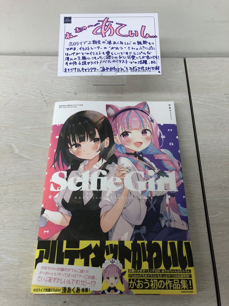 ホロライブ絵師ミニフェア開催中‼️ 📙取扱画集のご案内🕊 🌟No.9