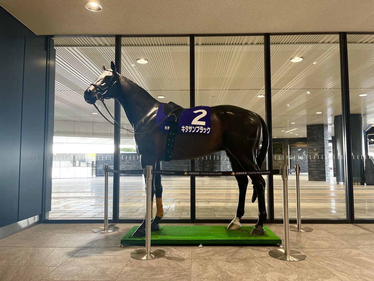 キタサンブラック像が帰ってきました／ みなさんにお知らせしてい