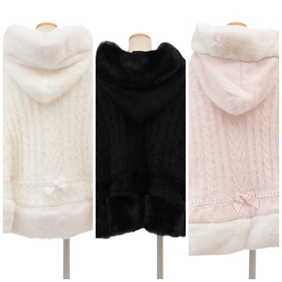 ♡ New Arrival ♡ 10/6(Fri) 店頭発売 ダブルリボンニットファー