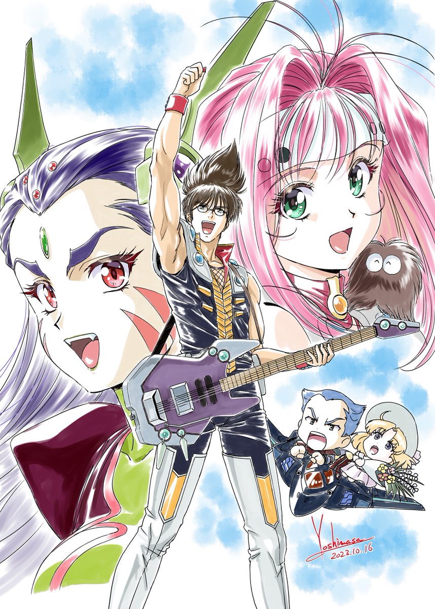 今日は『 #マクロス7 』放送開始記念日(1994年10月16日)！ 「オレの歌