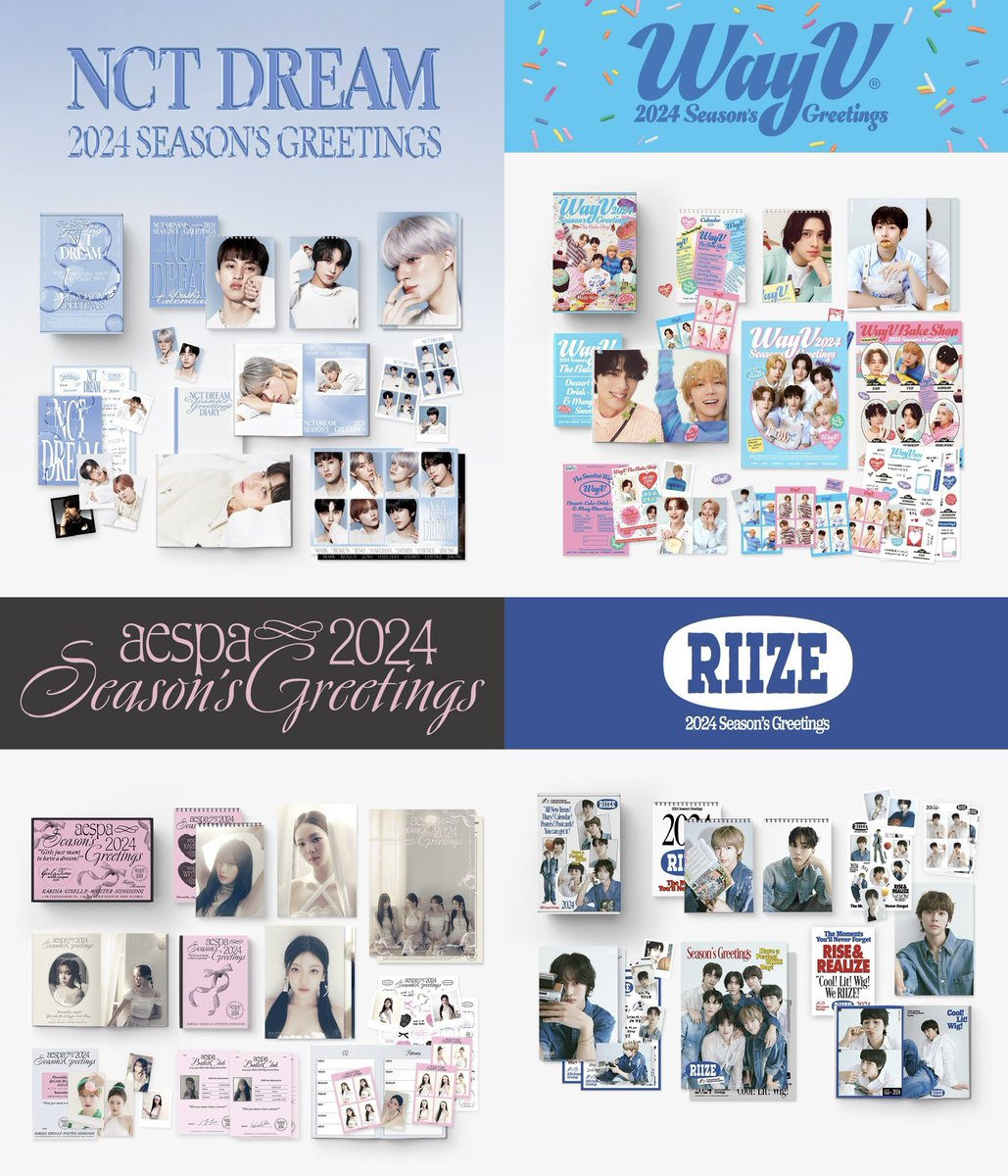 RIIZE 2024 SEASON'S GREETINGS🧡 シーグリの店舗特典 トレカのビジュ