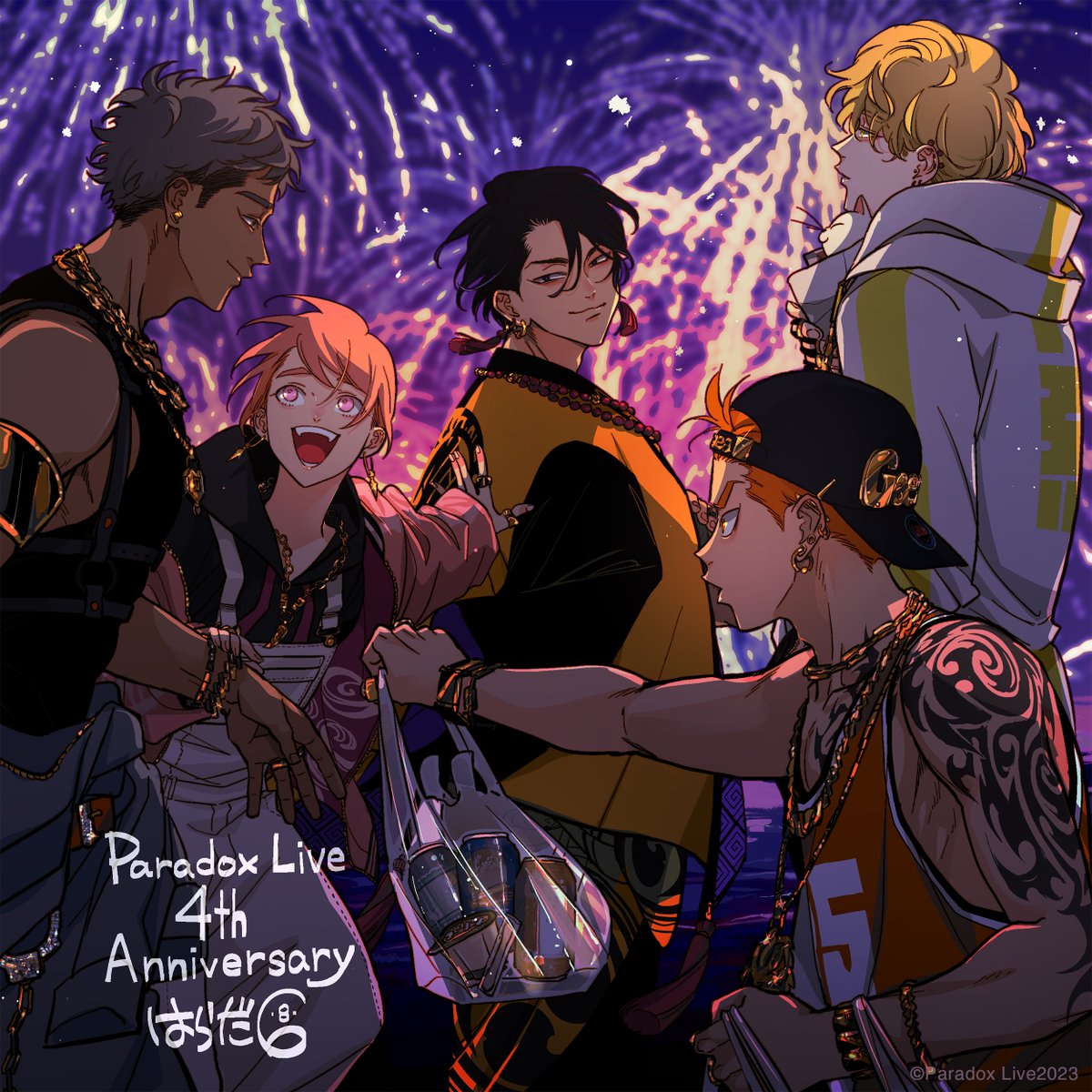 パラライ4周年 記念イラスト第4️⃣弾🎊 ＼ はらださん(@harada_info