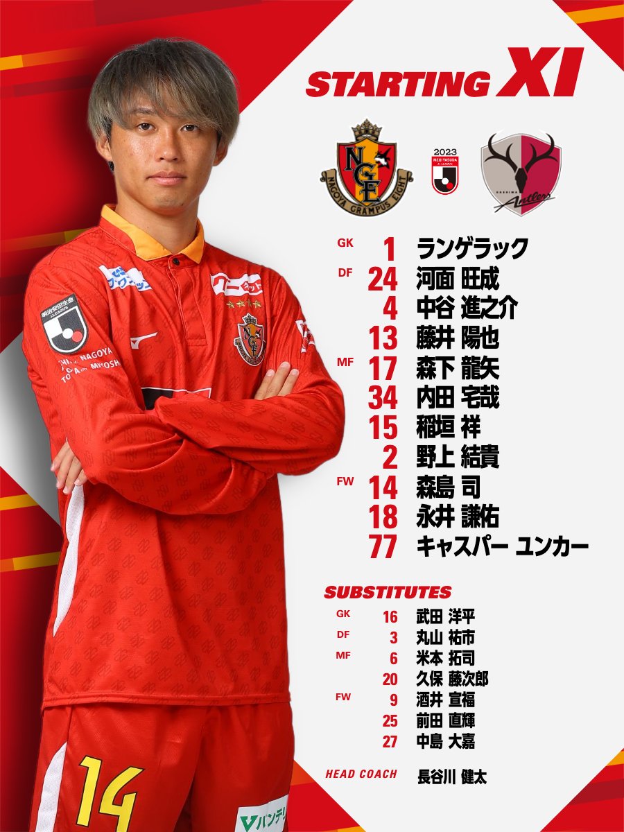 2025 名古屋グランパス オンサイトカード 第1弾 SSR14 森島司 サイン