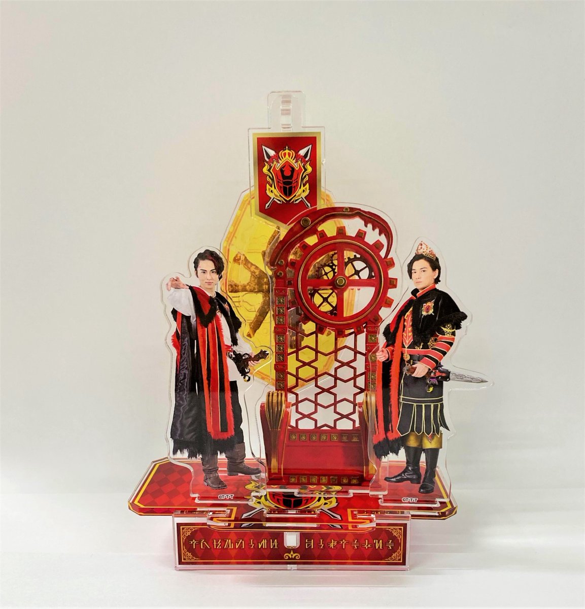 再販中‼️】 #王様戦隊キングオージャー のツインアクリルスタンドが