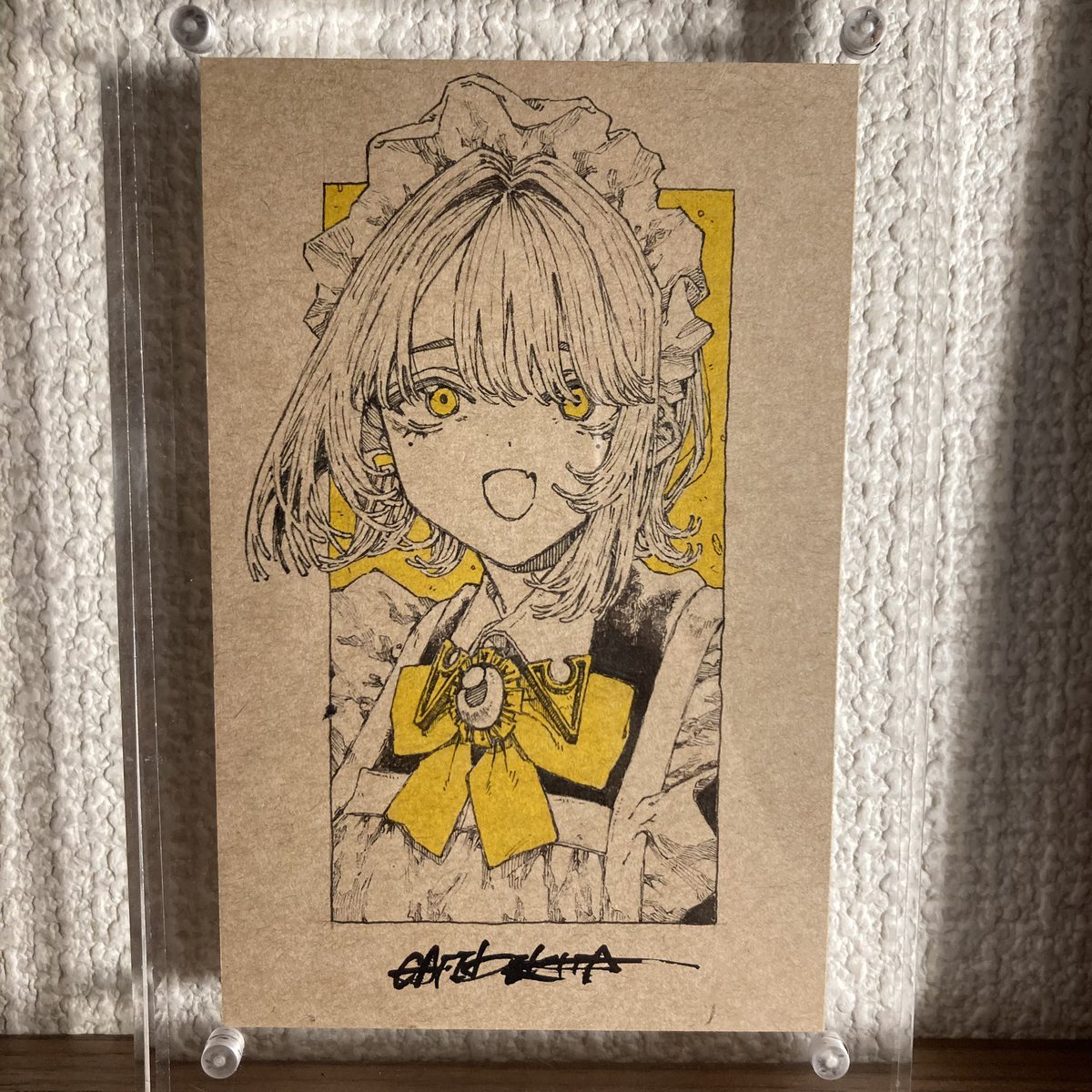 コミティアに置くミニ原画2です。