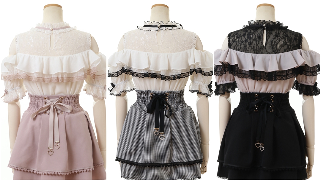 ♡ New Arrival ♡ 5/3(Wed) 店頭発売✨ オープンショルダーフリル