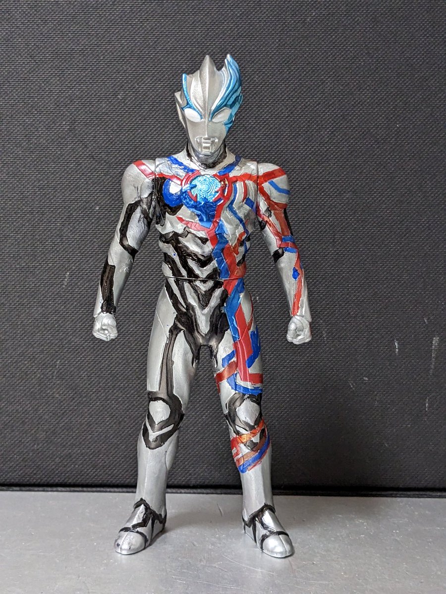 イナズマン塗装版 面取れソフビ 約25cm