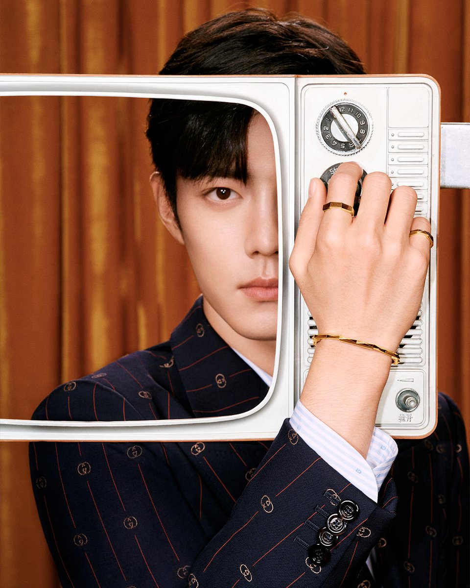 グッチの新しいブランドアンバサダー、シャオ・ジャン #XiaoZhan は