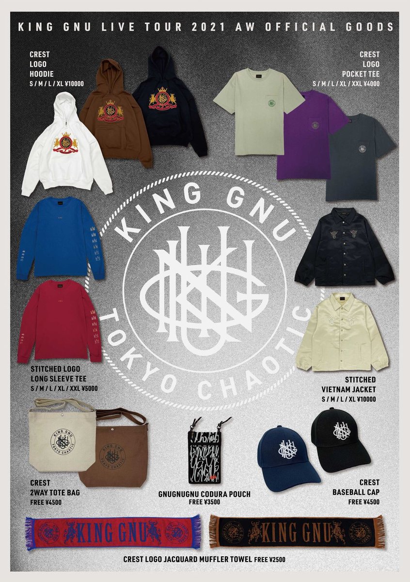 新品　King パーカー　グッズ　millenniumparade Gnu