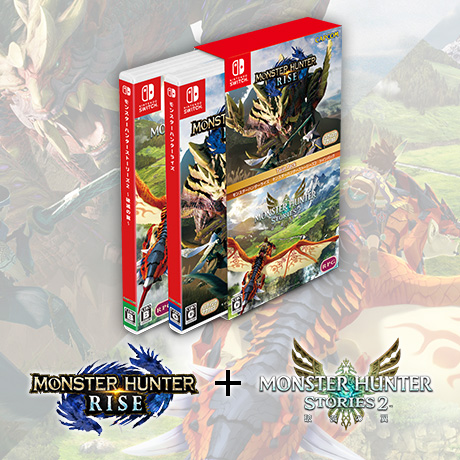 Nintendo Switch ソフト『モンスターハンターライズ』と
