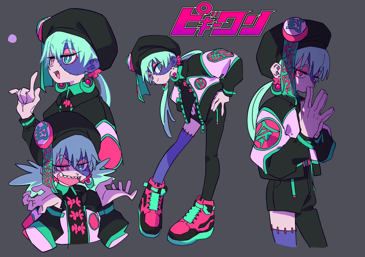 ピギーワン シャミィ、ユエズ、フーラン、チュチュ そっとファンアート