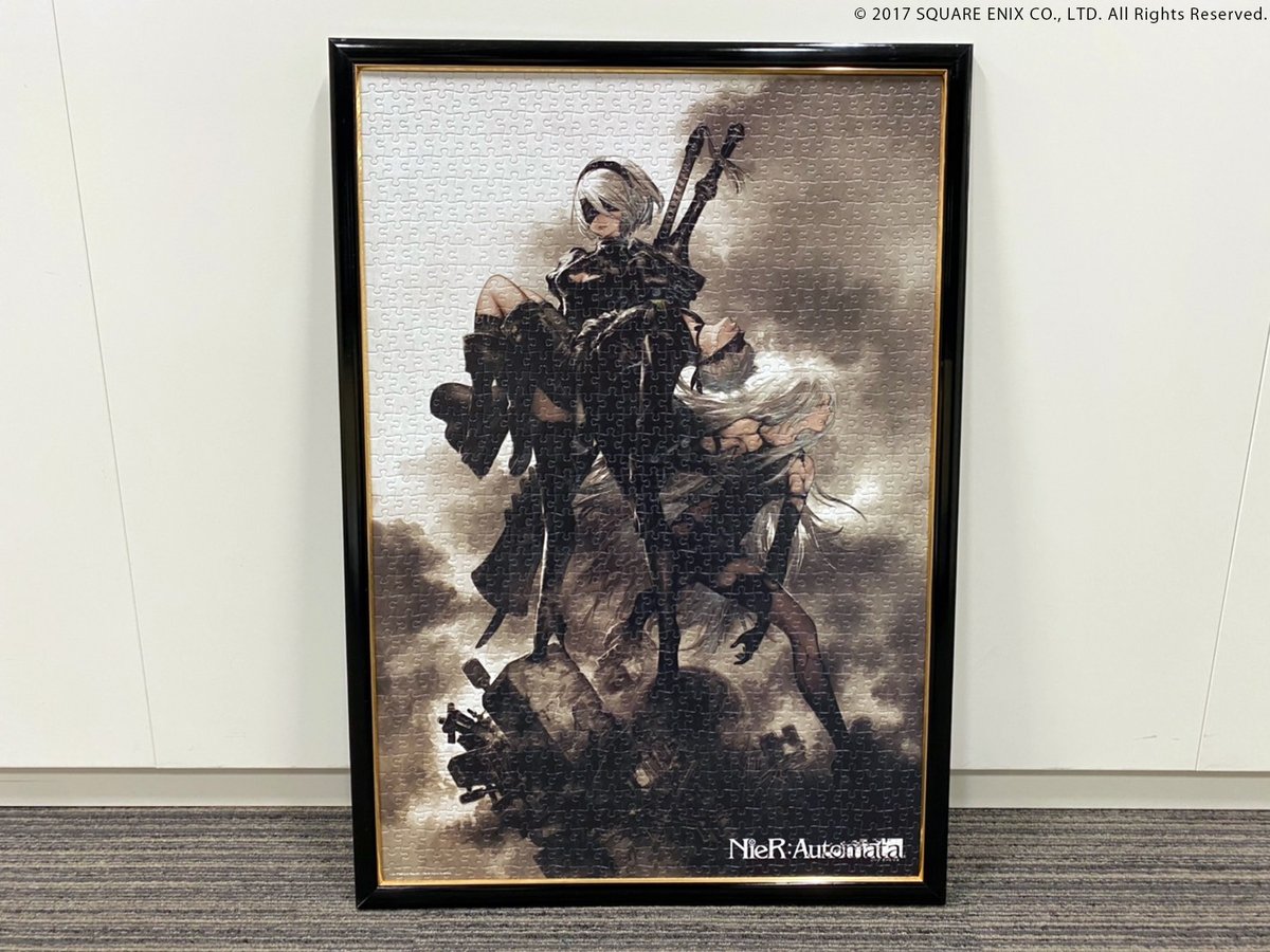 ご予約受付中『ニーア オートマタ』ジグソーパズルのサンプルを公開