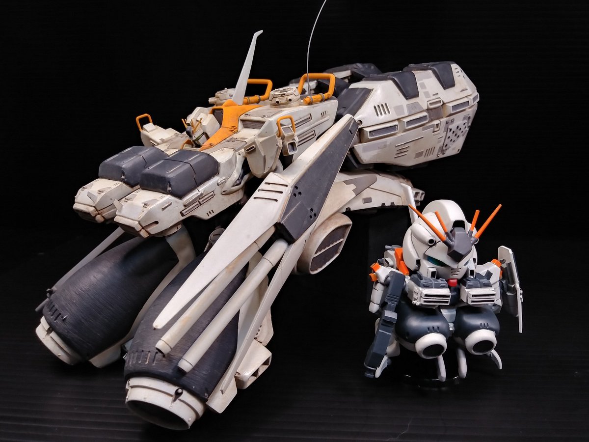 SDガンダム Gコマンダー 完成しました！カッコかわいい (SD)RX-92LAS G