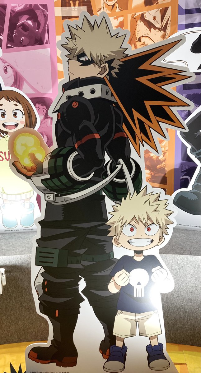 僕のヒーローアカデミア 等身大パネル 爆豪勝己 等身大スタンディ 等身