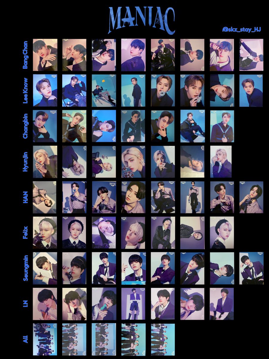 straykids スキズ MANIAC JAPAN イルコン ランダムトレカ ラントレ