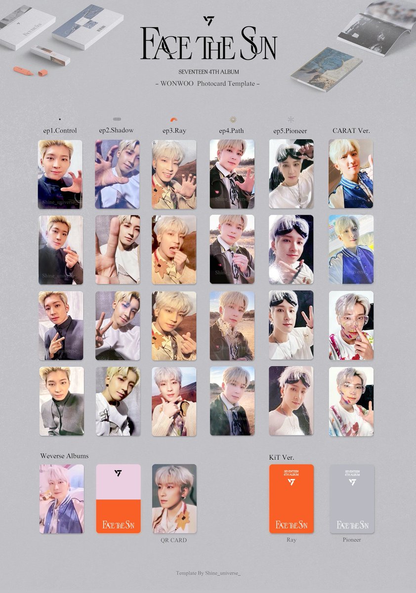 𝐒𝐄𝐕𝐄𝐍𝐓𝐄𝐄𝐍 𝟒𝐭𝐡 𝐀𝐥𝐛𝐮𝐦 『𝐅𝐚𝐜𝐞 𝐭𝐡𝐞 𝐒𝐮𝐧