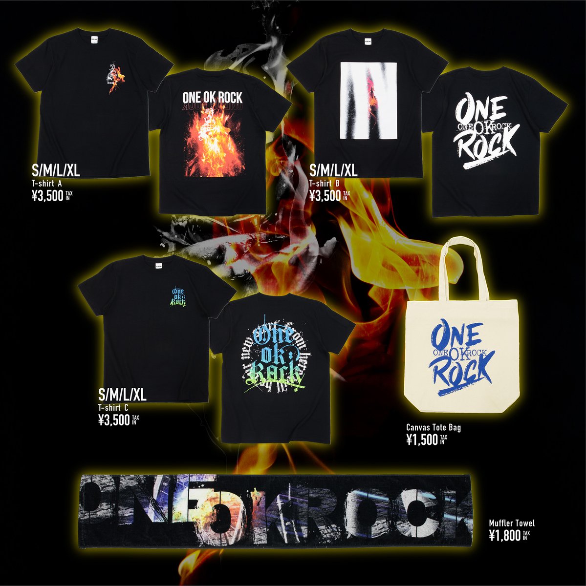ROCK コラボグッズセット ONE OK