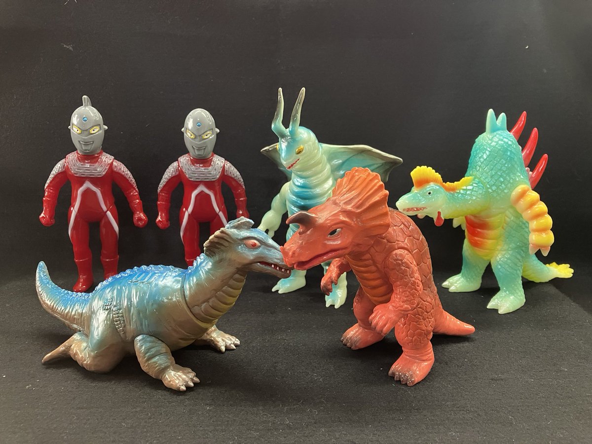ヤモマークの大怪獣シリーズ リッガー ソフビ アニメ コレクション