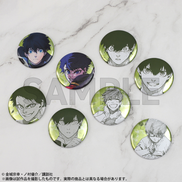 ブルーロック展 グッズ情報】 ⚽金沢会場新商品⚽ □推しキャラバッジ