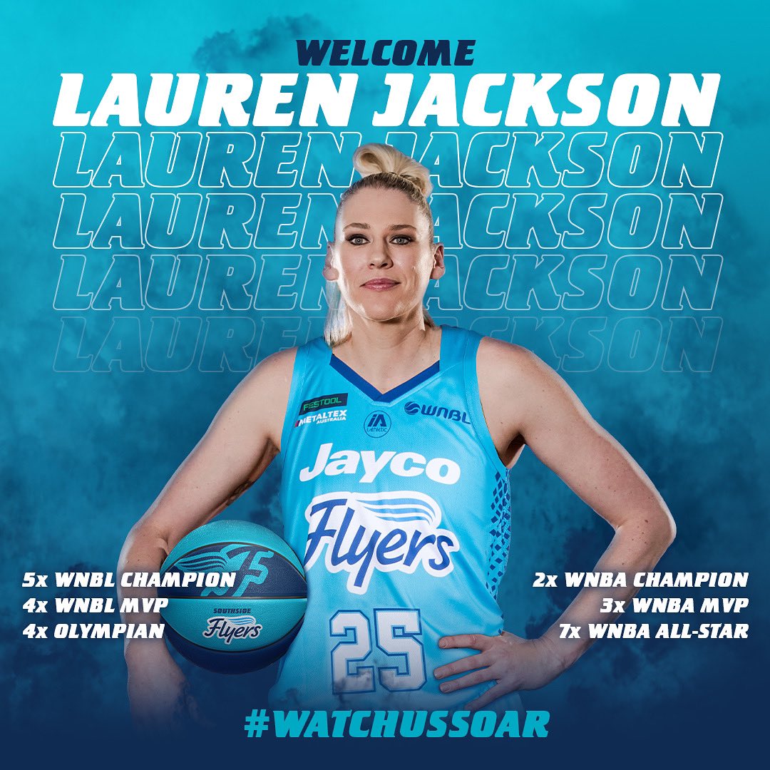 🚨NEW PLAYER ANNOUNCEMENT🚨 Lauren Jackson, Australia's greatest