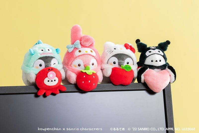 コウペンちゃん×サンリオ きみをみまもるデスクトップぬいぐるみ