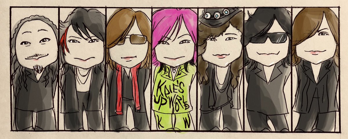 xjapan #hide #yoshiki #ToshI #pata #taiji #heath #sugizo good